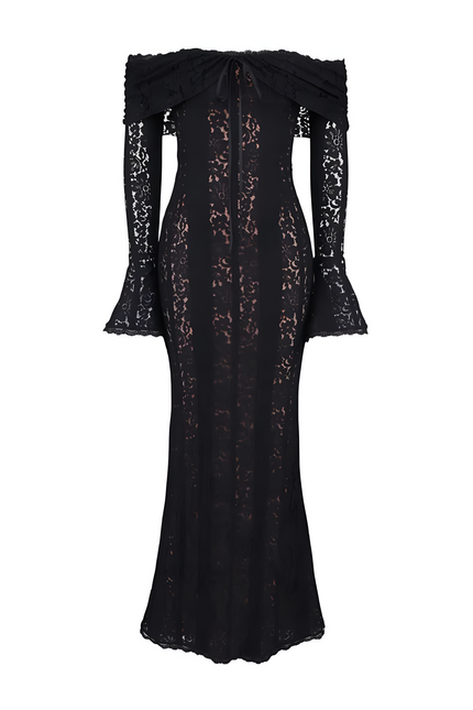 Corinne Lace Off Maxi Dress