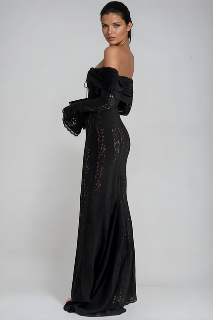 Corinne Lace Off Maxi Dress