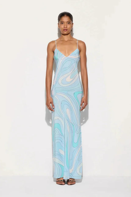Cannes Slip Maxi Dress