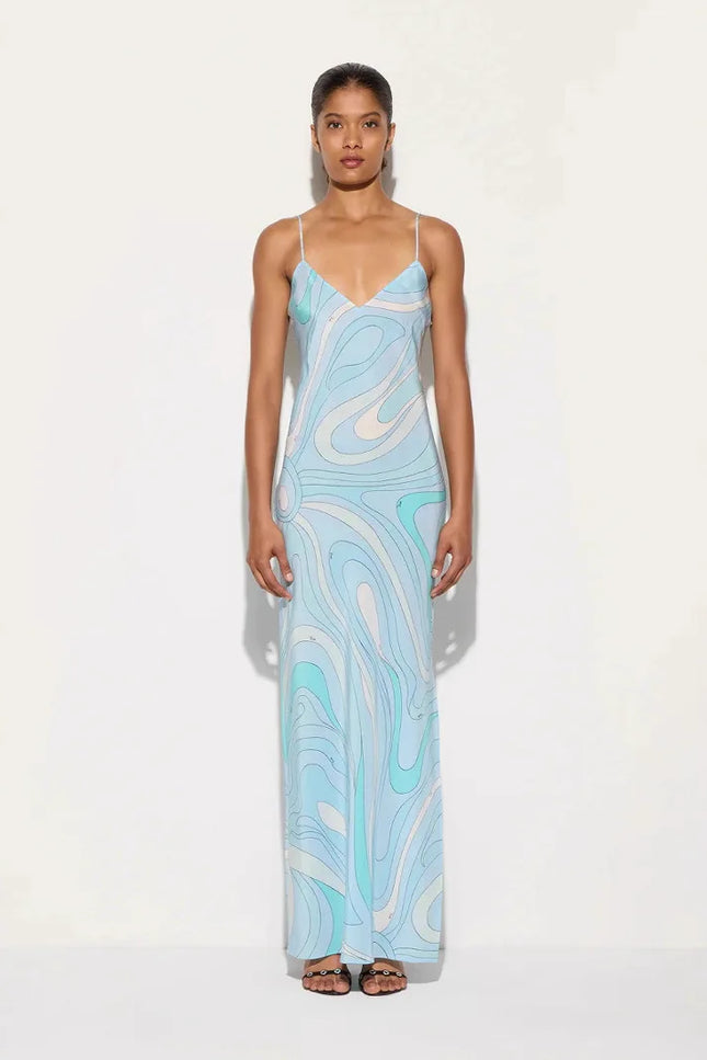 Cannes Slip Maxi Dress