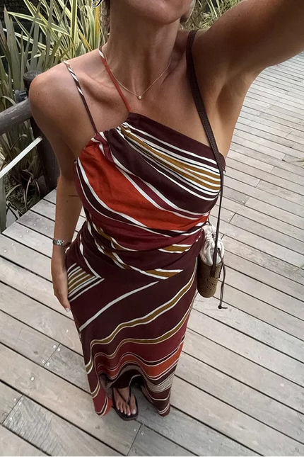 Amalfi Halter Maxi Dress