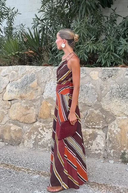 Amalfi Halter Maxi Dress