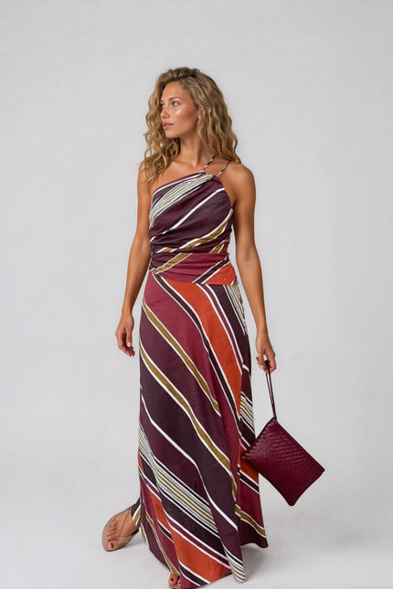 Amalfi Halter Maxi Dress