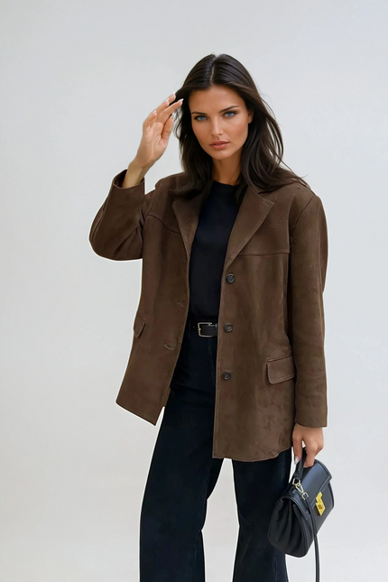 Berkeley Faux Suede Blazer