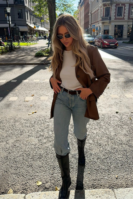 Berkeley Faux Suede Blazer