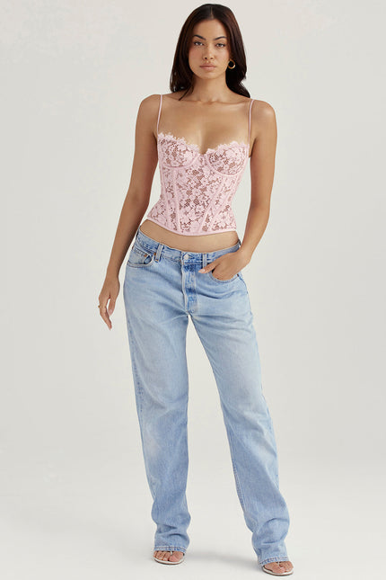 Monaco Lace Corset Top