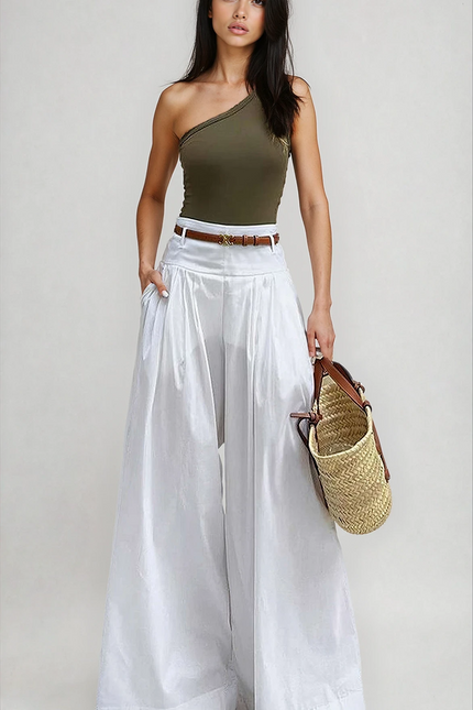 Amelia Wide-Leg Trousers