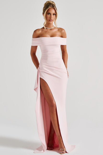 Opaline Drape Maxi Dress