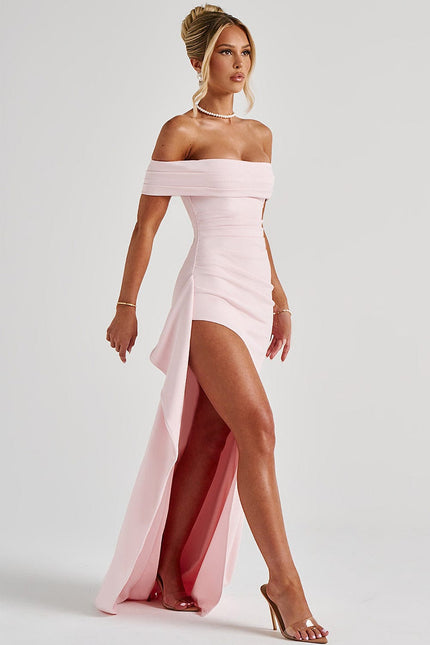 Opaline Drape Maxi Dress