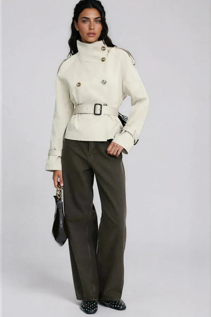 Lausanne Belted Trench Jacket