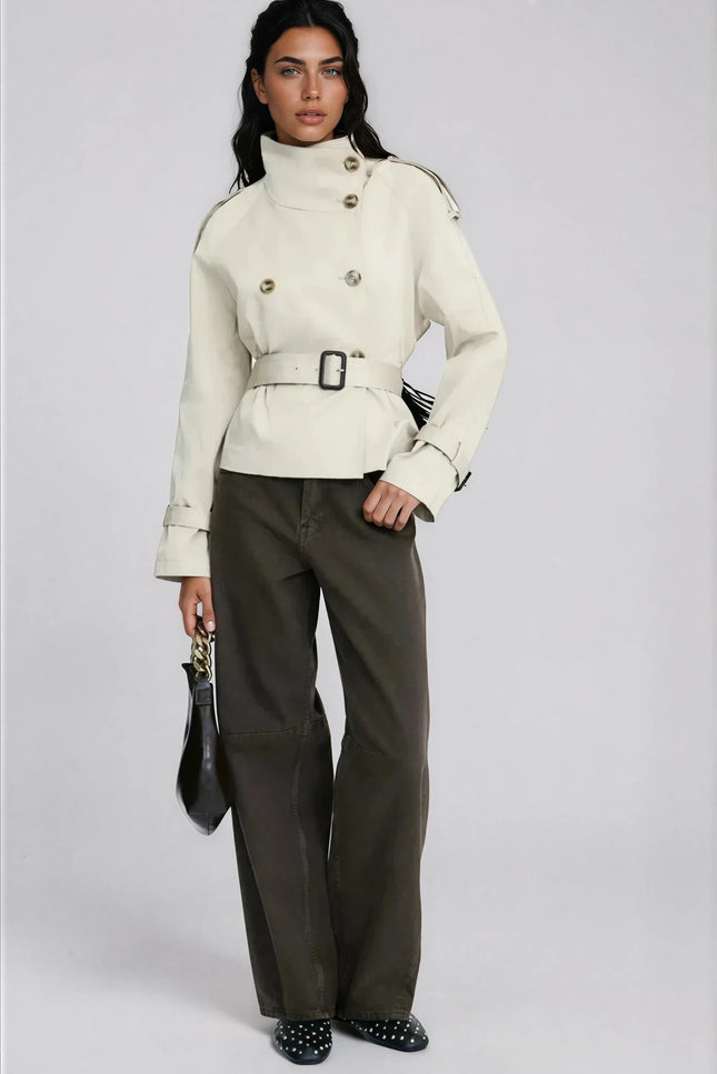 Lausanne Belted Trench Jacket