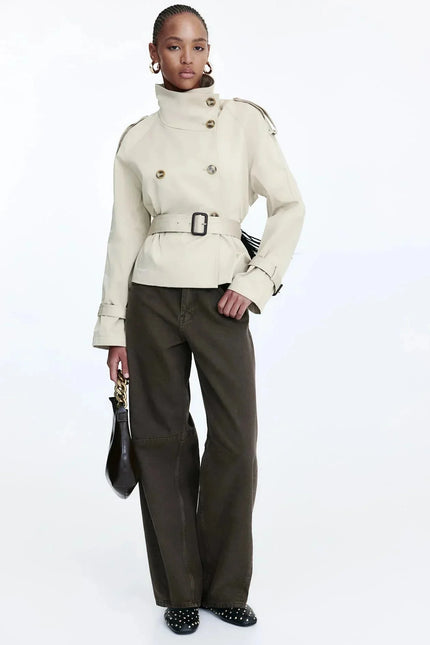 Lausanne Belted Trench Jacket