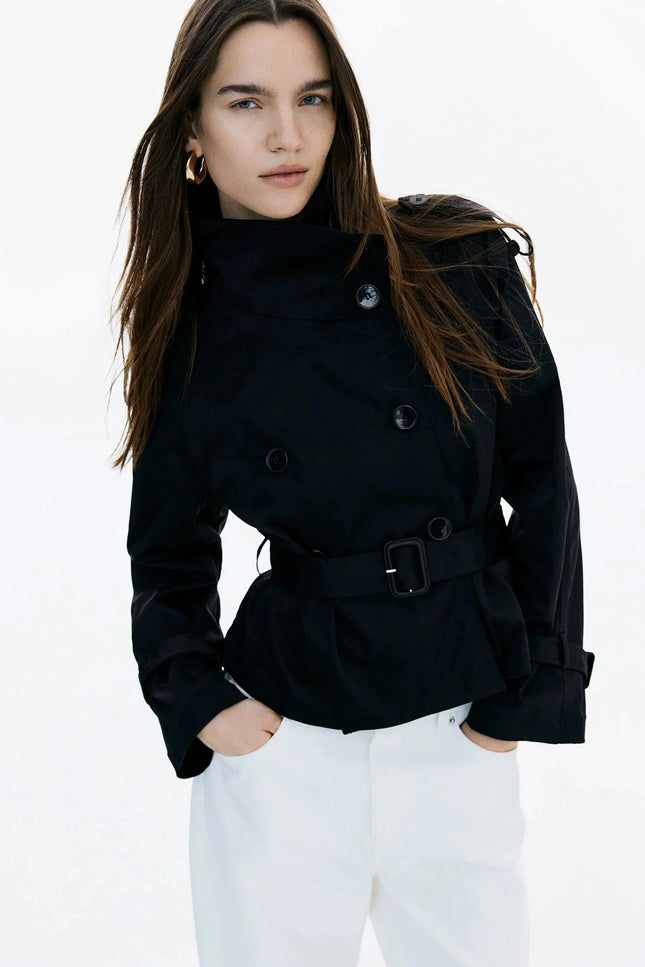Lausanne Belted Trench Jacket