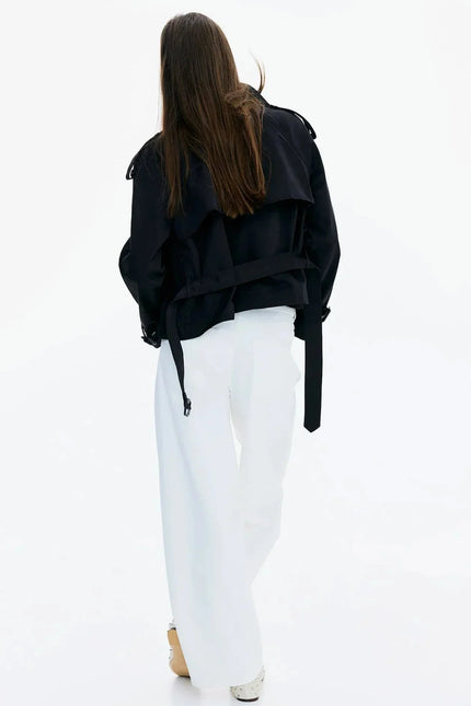 Lausanne Belted Trench Jacket