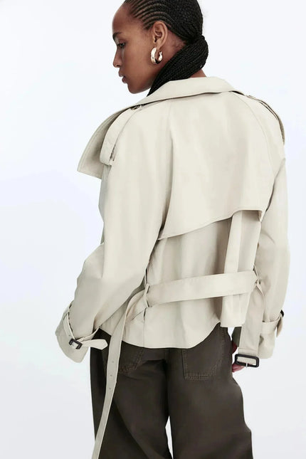 Lausanne Belted Trench Jacket