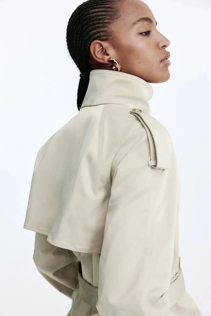 Lausanne Belted Trench Jacket