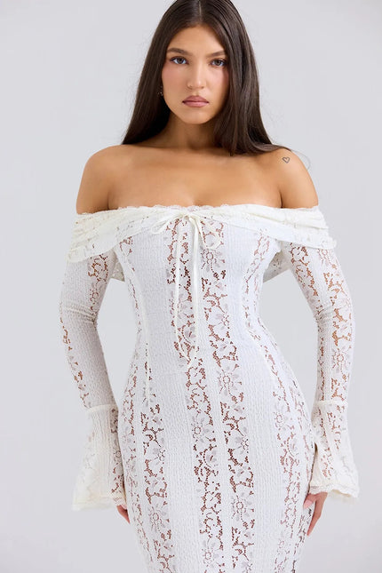 Haven Floral Lace Dress