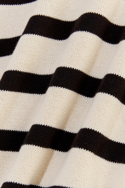 Marlowe Striped Crew Sweater