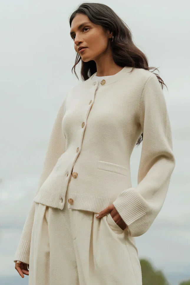 Harbour Ridge Wool Cardigan